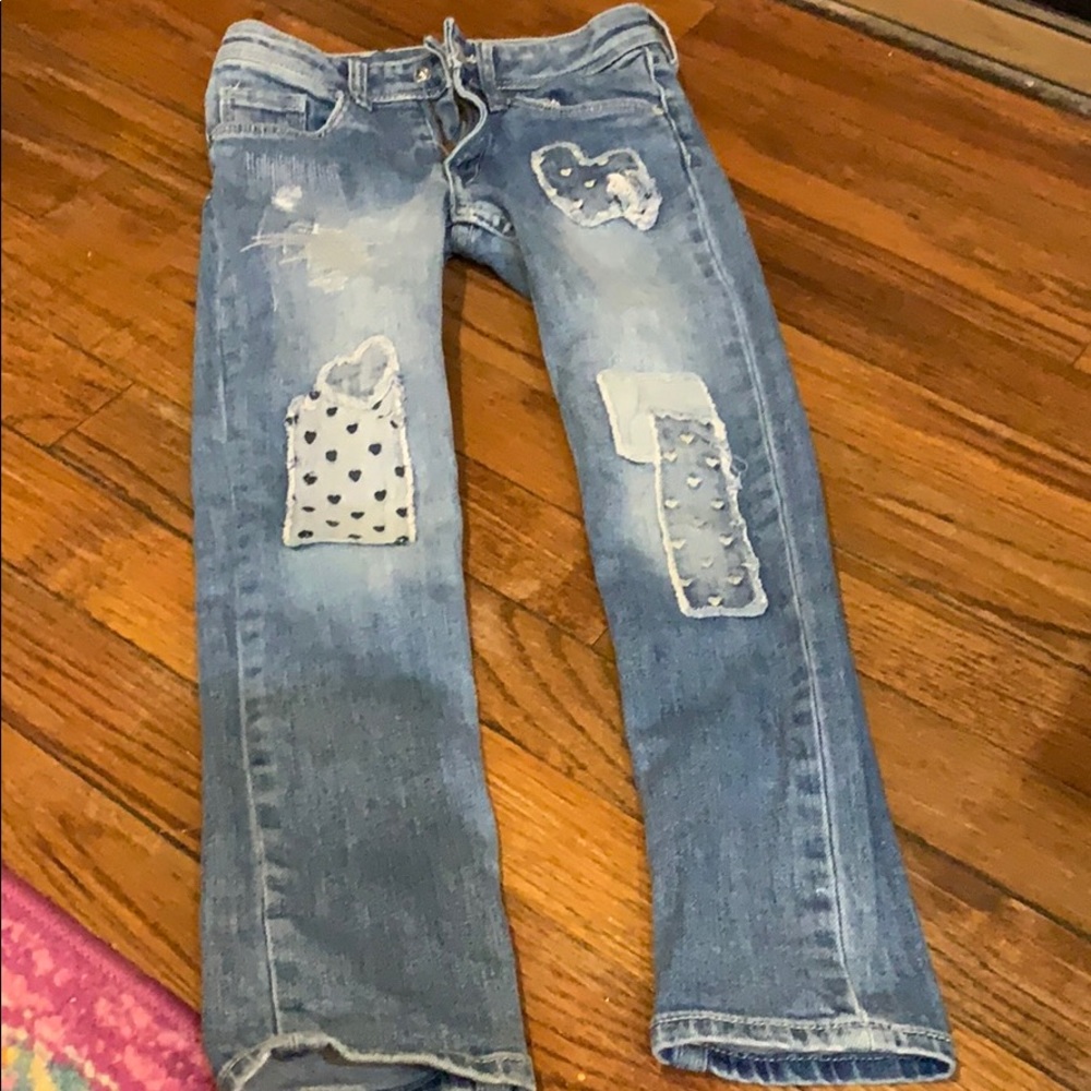 Patchwork jeans